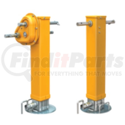 SAF-HOLLAND LG4700-304000000 Atlas 55 Trailer Landing Gear - Universal Shaft, No Footware, 13.5" Travel Length, Set (RH and LH), Standard Pack Grease