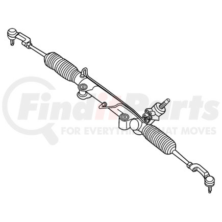 Chrysler 52128518AE STEERING GEAR RACK