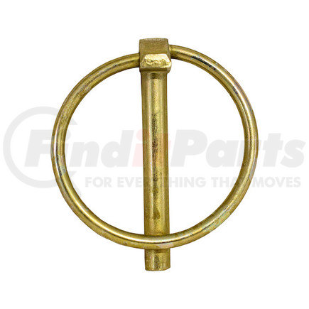 Buyers Products 66003 Yellow Zinc Plated Linch Pin - 3/16 Diameter x 1-3/8 Inch Long with Ring