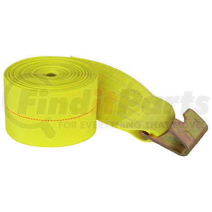 Buyers Products 1903070 4 Inch x 27 Foot Winch Strap With Flat Hook - 15,000 Pound Capacity