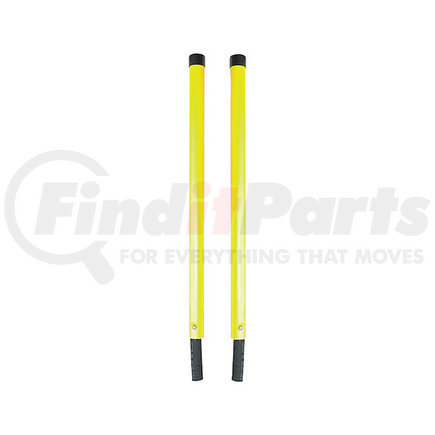 Buyers Products 1308150 1-5/16 x 24 Inch Fluorescent Yellow Oversized Bumper Marker Sight Rods