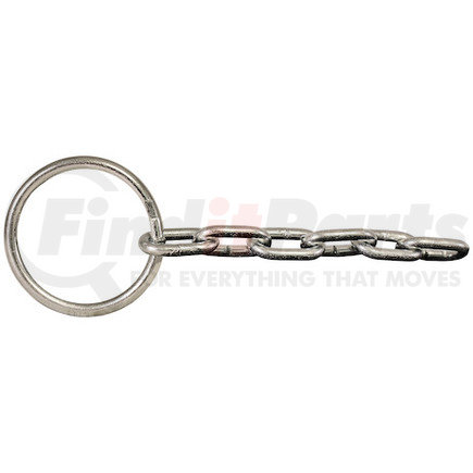 Buyers Products 58r6 Zinc Welded Ring with 6 Links of Chain for L001 Tailgate Release Lever