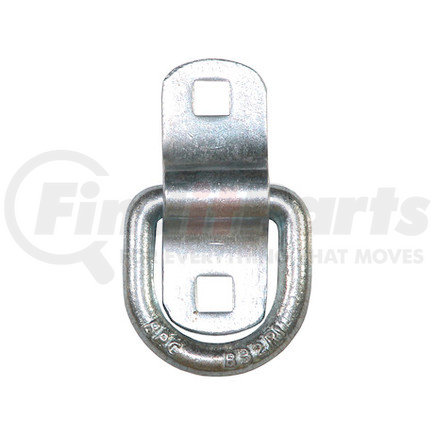 Buyers Products b32f 3/8 Inch Forged D-Ring With Surface Mounted 2-Hole Mounting Bracket Zinc Plated