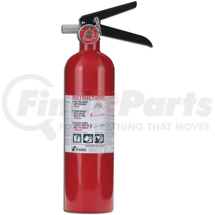 Kidde 466423 Automotive Fire Extinguisher 2.5 lb ABC FC110M w/ Plastic
Bracket w/ Metal Strap