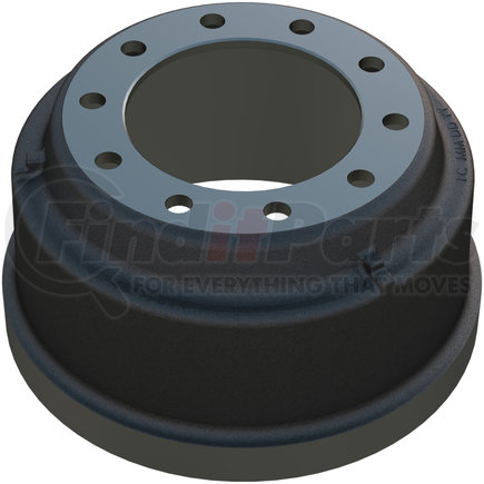 KIC 60001-018 Brake Drum 16.5x7 10-Holes (1" drilled)  Bal G3000B