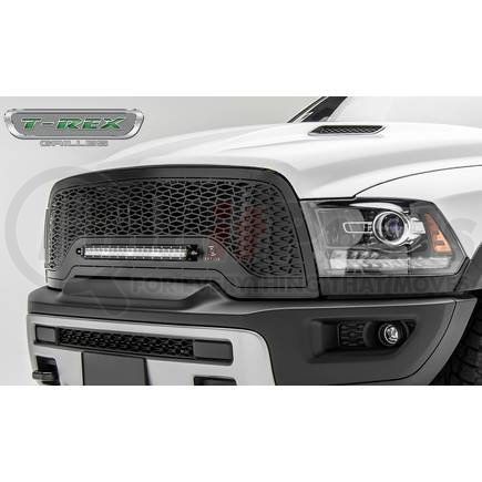 T-Rex Z314551 ZROADZ Grille, Black, Mild Steel, 1 Pc, Replacement