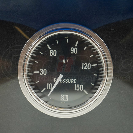 Stewart Warner 82329 Air Pressure Gauge —
Mechanical 0-150 Chrome