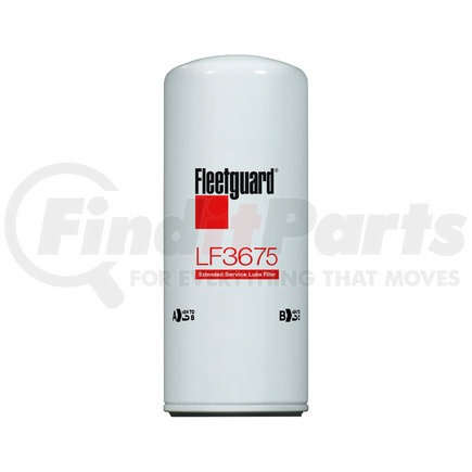 Fleetguard LF3675 Lube Filter Full-Flow Spin-On