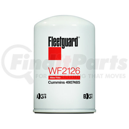 Fleetguard WF2126 Water Filter