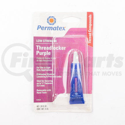 Permatex 24024 Low Strength Threadlocker