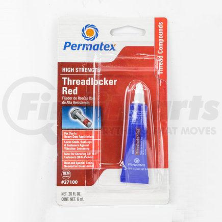 Permatex 27100 High Strength Threadlocke