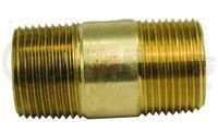 Tramec Sloan S113-02-3-R Long Brass Nipple, 3" Length, 1/8"