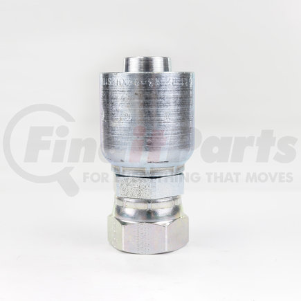 Parker Hannifin 10643-16-16 Crimp Style Hydraulic Hose Fitting - 43 Series Fittings