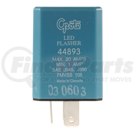 Grote 44893 3 Pin Flasher - European (ISO) Pinout