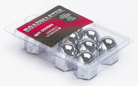 Roadmaster 126CD <LI>Chrome nut cover (10 pack)<LI>1"