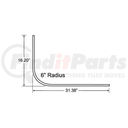 Stoughton CR18-05 Application for Great Dane, RP, 3” Radius (PPW)