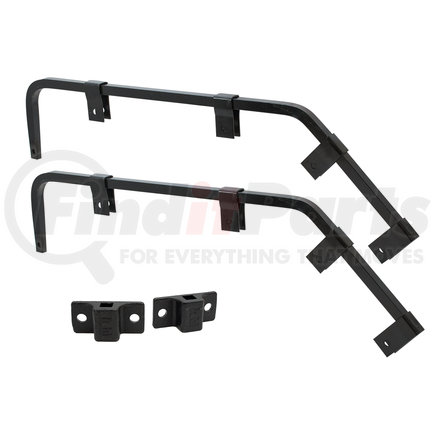 Fleet Engineers 03100105 Shortie 3/4" Bar Type Mud Flap Bracket, right angle, standard mount