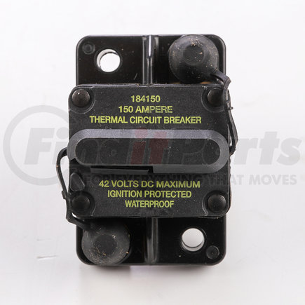 Bussmann Fuses CB184F-150 150 Amp Type Iii Flush Mount High Amp Circuit Breaker, 30Vdc Bulk Packaged