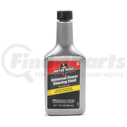 Radiator Specialties M2713 Power Steering Fluid with Stop Leak, Prevents Wear and Oxidation, 12 oz Bottle, 12 per Pack