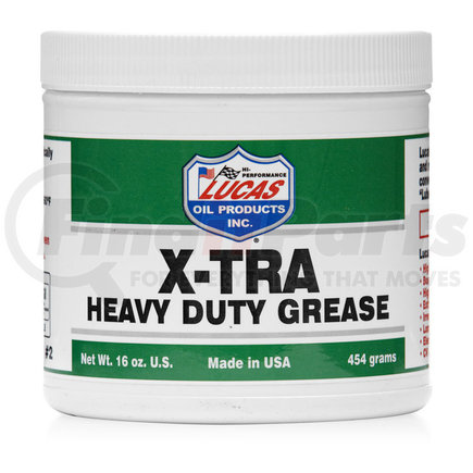 Lucas Oil 10330 Grease, X-Tra Heavy Duty Grease, 1 lb Tub