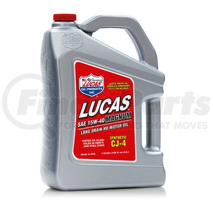 Lucas Oil 10299 Truck Oil, 15W-40, Synthetic,