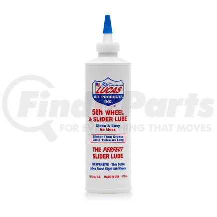 Lucas Oil 10030 Utility Lubricants, 5th Wheel and Slider Lube, 16oz Size Bottle