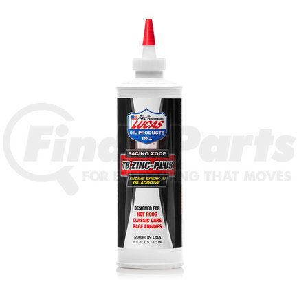 Lucas Oil 10063 Utility Lubricants, Engine Break-In Oil Additive- TB Zinc Plus, Price is per bottle