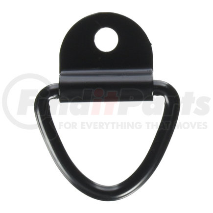 Buyers Products b21 1/4 Inch Forged Rope Ring With 1-Hole Integral Mounting Bracket Zinc Plated