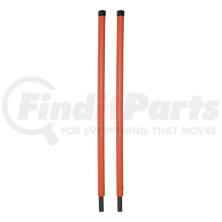 Buyers Products 1308160 1-5/16 x 36 Inch Fluorescent Orange Oversized Bumper Marker Sight Rods