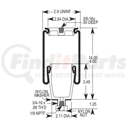 Firestone W023587036 AIRSPRING