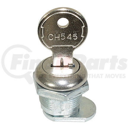 Buyers Products 19ch545 Lock Cylinder - Replacement, with Key, Carbon Steel