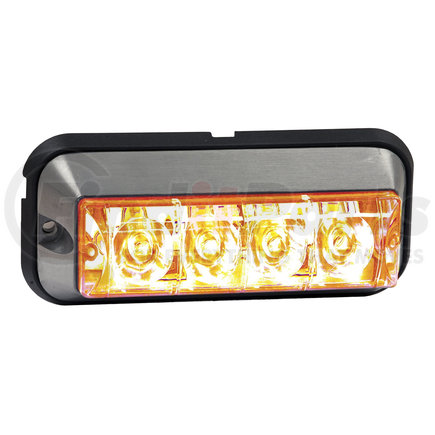 Buyers Products 8891004 Amber Raised 5 Inch LED Strobe Light