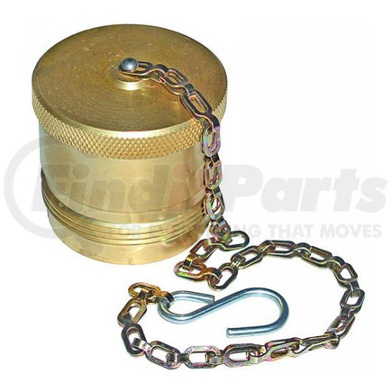 Buyers Products qddc201 Steel Dust Cap With Chain For 1-1/4 Inch NPT Coupler
