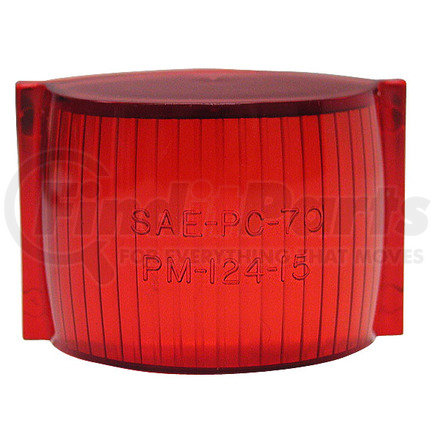 Peterson Lighting 124-15R 122-123-124 Clearance/Side Marker Replacement Lenses - Red Replacement Lens