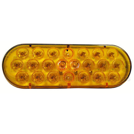 Peterson Lighting 420SA-1 420S/423S Series Piranha&reg; LED Auxiliary Oval Strobing Lights - Amber, Type 1