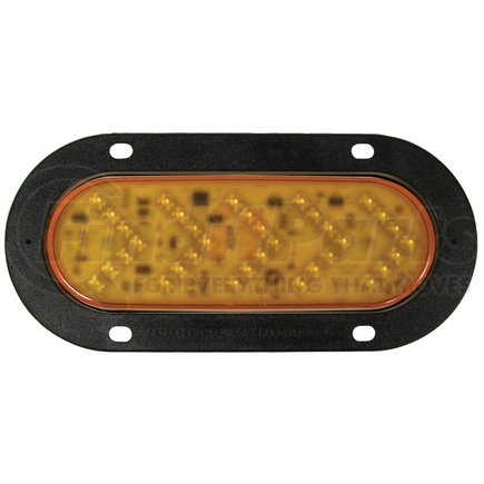 Peterson Lighting 423QA-P 420Q/423Q Series Piranha&reg; LED Sequential Amber Signal Light - Amber with Flange