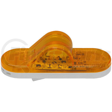 Peterson Lighting M355A 355 Series Piranha&reg; LED Oval LED Auxiliary/Mid-Turn Light - Amber