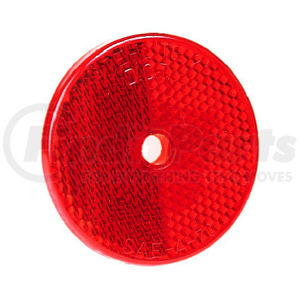 Peterson Lighting B477R 477 Round Center-Mount Reflector - Red