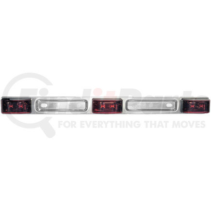 Peterson Lighting V191-3RL 191-3 Identification Light Bar - Red