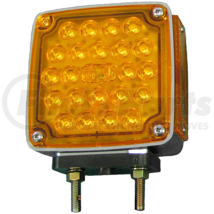 Peterson Lighting V327L 327 LED Double-Face Park and Turn Light with Side Marker - Amber/Red Roadside