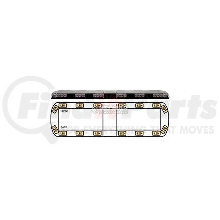 ECCO 12-20002-E LIGHTBAR 54" LED 12-24VDC (AMB