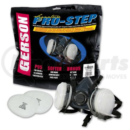 Gerson 9391 LRG HALF MASK RESPIREATORG01OV