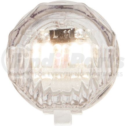 Optronics LPL12CB 2-LED 3/4" license light with .180 female barrels