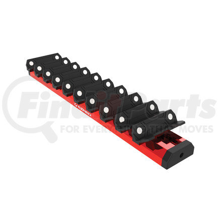 E-Z Red WR10-RD 10 Pc. Magnetic Wrench Rack, Red