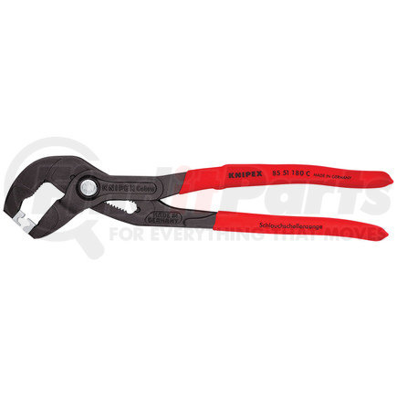 Knipex 8551180C 7" Hose Clamp Pliers for Click Clamps