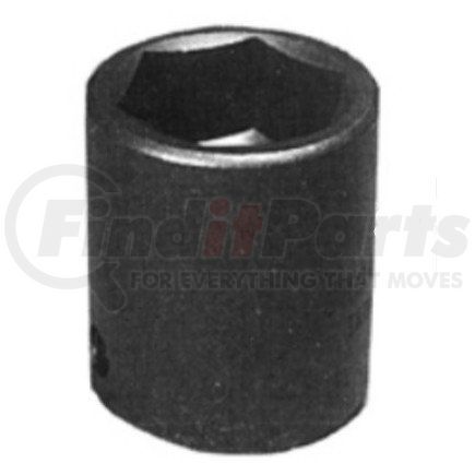 K-Tool International KTI-38112 1/2in. Drive Standard 6 Point Impact Socket 12mm