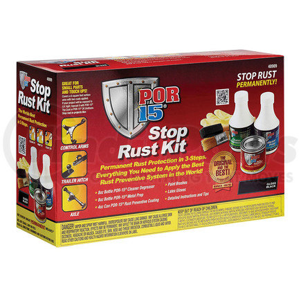 Absolute Coatings (POR15) 40909 Super Starter Kit, Black