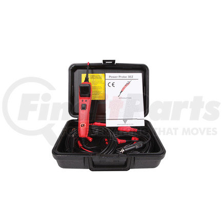 Power Probe PP3EZREDAS 3EZ w/ Case & Accessories - Red