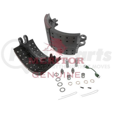 Meritor KSMA618T4728CP Meritor Genuine New Drum Brake Shoe and Lining Kit - Lined