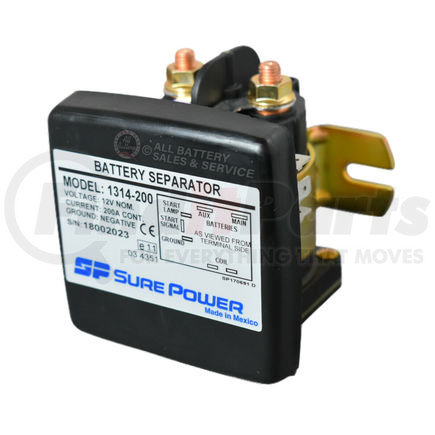 Sure Power 1314-200 BAT SEP,12V,200A,W/A